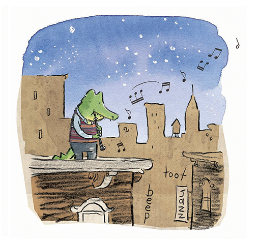 herman-playing-oboe-on-rooftop.png